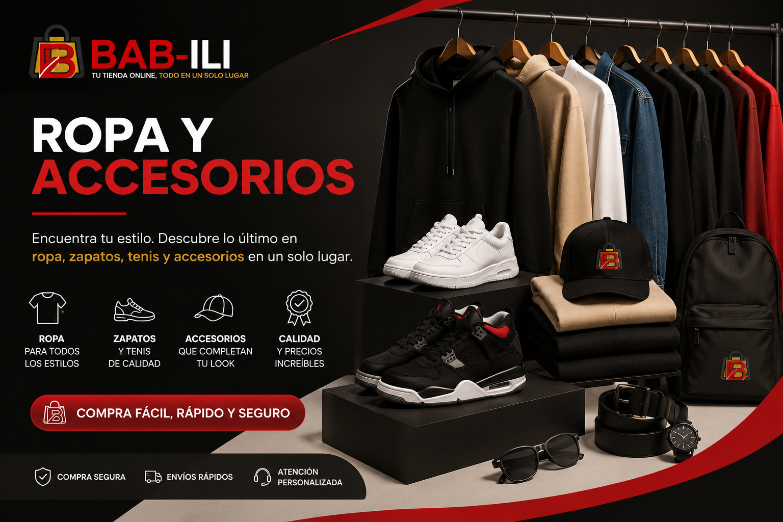 Encuentra Zapatillas, ropa y accesorios.