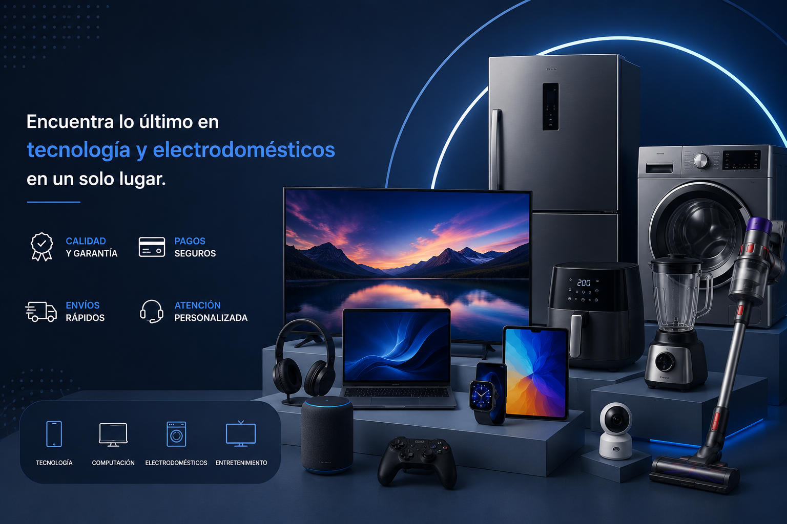Celulares, electrodomesticos y los mejores aparatos para tu dia a dia